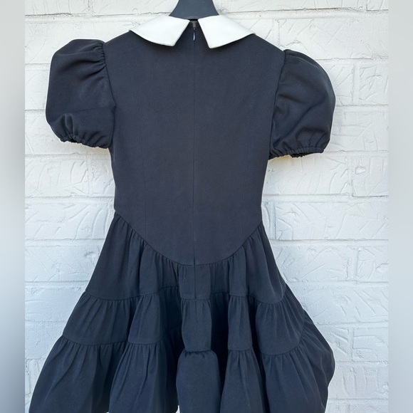 New Shushu/Tong Black Beaded Bow Minidress Size Small - Picture 3 of 16